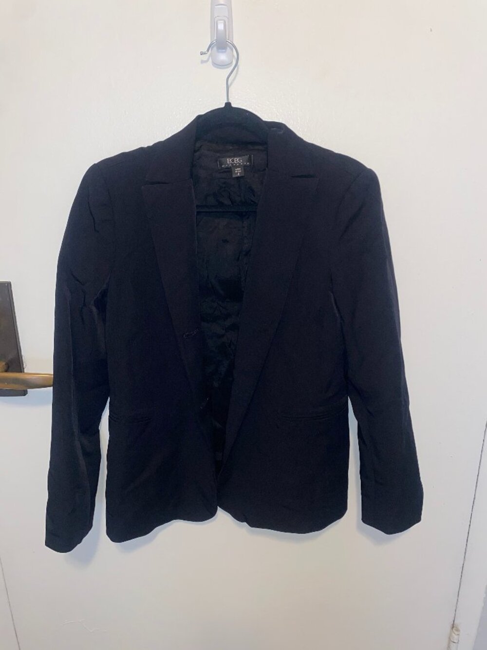 BCBG Max Azria Black Tailored Blazer